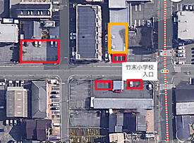 <駐車場の地図>