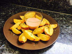 Hauptspeise Potato Wedges