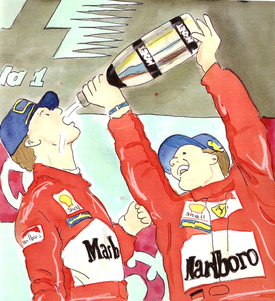 Eddie Irvine by Muneta & Cerracín
