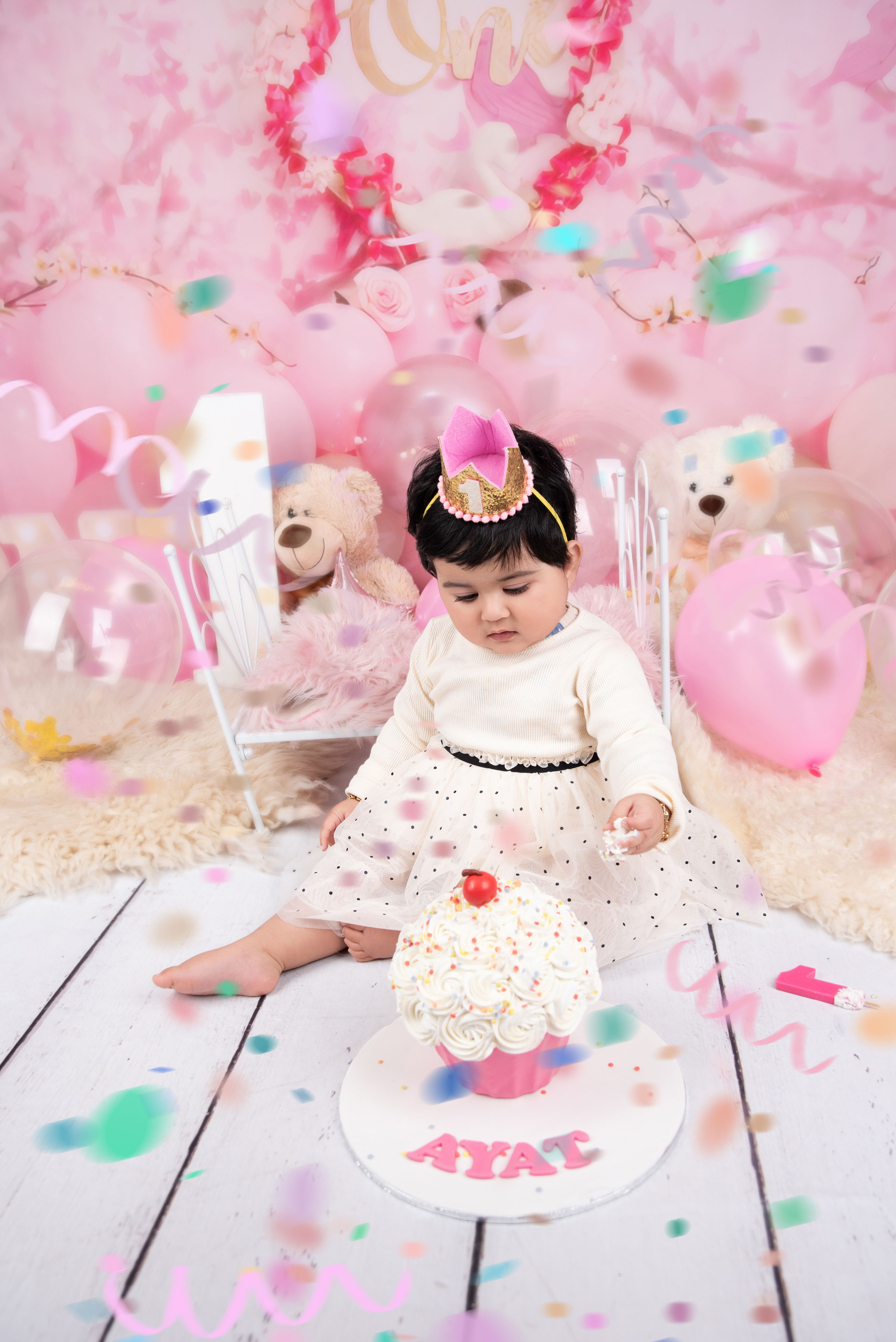 cake smash ze sceneria