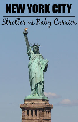 Travelling to NYC? Next in our series of Stroller vs Baby Carrier, we give our recommendations for the top 5 attractions in NYC. Read more at www.babycantravel.com/blog
