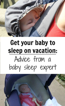 How to ensure your baby will sleep on vacation? We get your biggest questions answered from a sleep expert. Read more at www.babycantravel.com/blog.