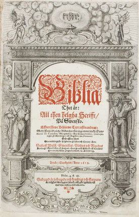 Gustav II Adolf Bible 1618