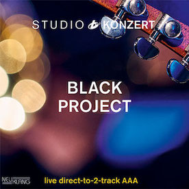 Cover des Albums "Studio Konzert" der Band "Black Project"