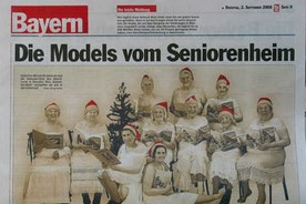 Die Mädels in der Presse