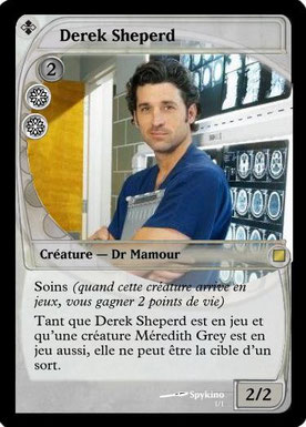 Fun Cards Magic Grey's Anatomy