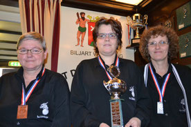 Joke Nuyten 3e, Danielle de Vos kampioen, Corrie Goossens 2e