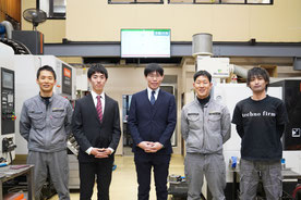 大阪大学フォーミラレーシングクラブの学生さんがテクノファームに来てくれました。