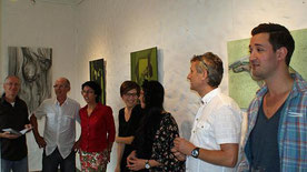 Ausstellung in den Räumlichkeiten von ART in Between in Stolberg bei Aachen