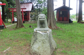 盛岡天満宮の狛犬