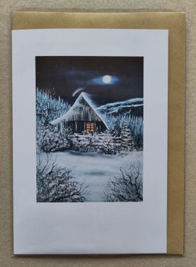 Daniel Gisler Kunst Künstler Maler Kunstmaler Karten Doppelkarten A5 Kunstkarten Hoffnung Weihnachten Weihnachtskarten Winterkarten Trauerkarten Kondolenzkarten Krinau Toggenburg Wattwil Lichtensteig Ostschweiz St. Gallen