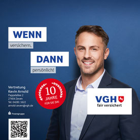 VGH Versicherungsvertreter Zeven Kevin Arnold