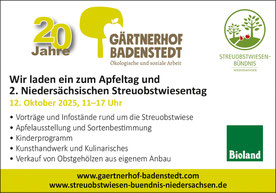 apfeltag badenstedt termin