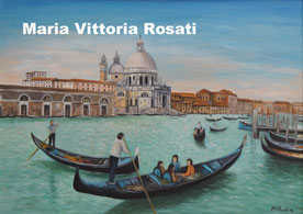 Canal Grande, Venezia, olio su tela cm 50x70 anno 2016