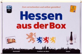Geschenkkorb und Präsentkorb mit Feinkost und hessischen Spezialitäten: Die Hessenbox