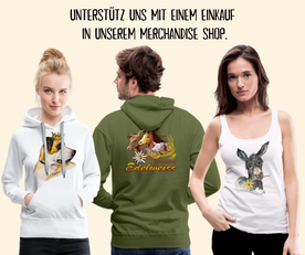 Unser Merchandise Shop auf Spreadshirt