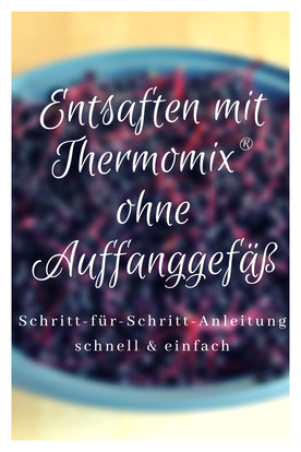 Wie kann ich mit Thermomix #entsaften #ohneAuffanggefäß #thermomixrezepte #beeren #saft #orgaBine