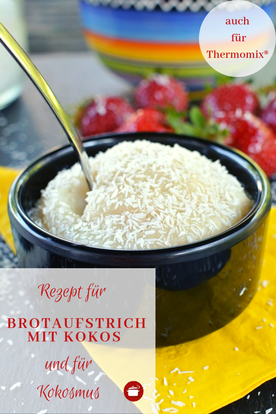 Brotaufstrich mit #kokos #aufstrich #brotaufstrich #thermomixrezepte 