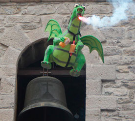 Bajada del dragón (foto: Irurako Udala).