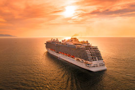 Crown Princess at sea