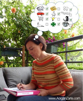 Revisa tu lista de tareas - www.AorganiZarte.com
