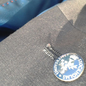 Mein Ansteckpin/ My sports jacket pin. Photo: Men's Individual Fashion.