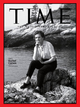 Rachel Carson en couverture de TIME (1963)