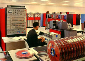 Troisième génération : "salle machines" IBM 360 