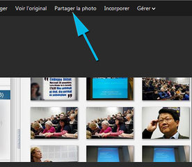 Partager des photos ave Skydrive