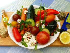 Bunter Salat - www.basenfasten-hamburg.net Ilona M. Schütt