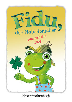 Freebie für Kinder Fidu Frosch sammelt Glück