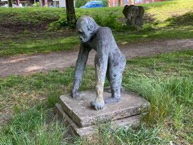 Kunst im öffentlichen Raum in Bremen Obervieland - Skulpturenallee an der Alfred-Faust-Straße (Foto: 05-2020, Jens Schmidt)