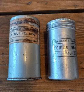 Poudre pour les pieds réglementaire