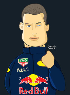 Max Verstappen by Muneta & Cerracín