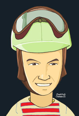 Johnnie Parsons by Muneta & Cerracín