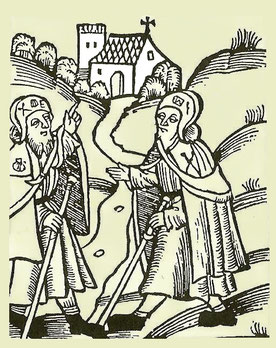 Medieval pilgrims