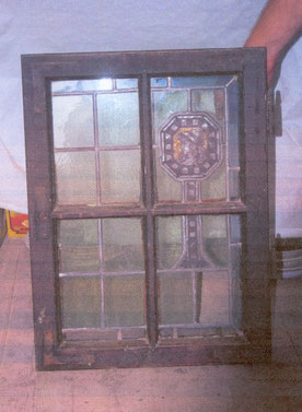 Das einzige originale Fenster.