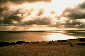 weiter Blick auf das Meer