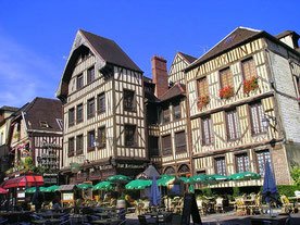 Stadtzentrum von Troyes