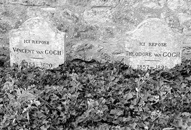 Grab der Brüder van Gogh auf dem Friedhof von Auvers