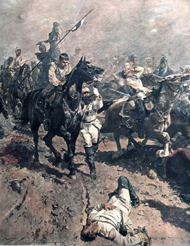 Unbek. Gemälde: Kampfszene 1870 (C) Städt. Museum Halberstadt