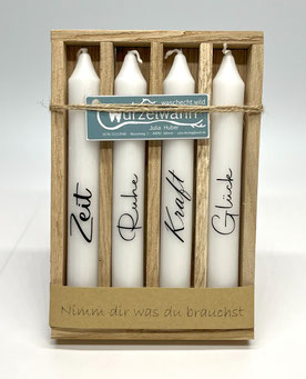 Teelichthalter-Breze aus Birkenholz von Wurzelwahn