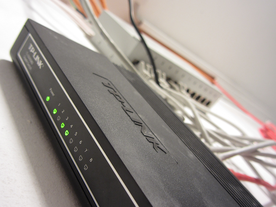 Kleines und kostengünstiges Gigabit-Netzwerk