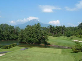 グリーンパーク大山ゴルフ倶楽部 (名物ホール) 13番 PAR3
