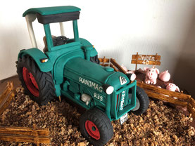 Traktor Torte Hanomag R35
