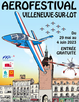 Aerofestival Villeneuve sur Lot 2023 avs reportage airshow meeting aerien