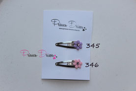Motiv-Haarspangen für Babys und Mädchen mit Blumen