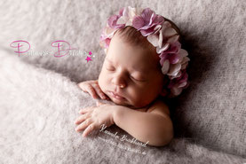 Haarschmuck mit Blüten für Babys und Mädchen