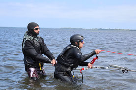 Kitesurfen lernen