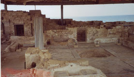 Caesarea-ruïnes-kust-Romeins-Herodus-Israël